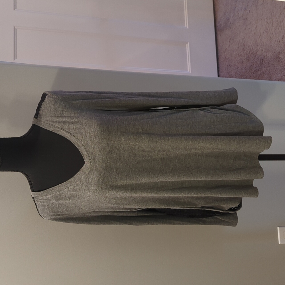 Lace-back Long Sleeve Tee